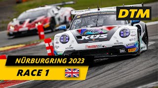 DTM Race 1  Nürburgring  DTM 2023 [upl. by Ellenad965]