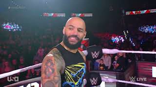 Ricochet vs Shinsuke Nakamura Falls Count Anywhere Match Part 1 — WWE Raw 101623 [upl. by Nara]