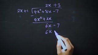 Polynomial Division Explained CSEC Add Maths [upl. by Skilken]