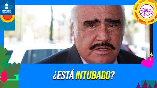 ¡Vicente Fernández sí esta intubado Poco se sabe de su estado de salud  Sale el Sol [upl. by Svirad]