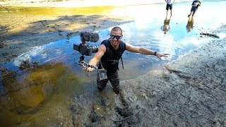 Treasure Hunting Searching A Drained Lake Deep Mud  Jiggin With Jordan [upl. by Marigolde]