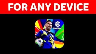 Efootball 2025 Easy Download Android [upl. by Ahsieket]