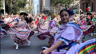 Nyc Live Mexican Independence Day parade 2024 [upl. by Nalyt]