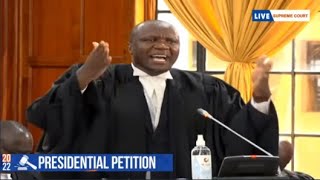 PIKI PIKI PONKI LAWYER OTIENO WILLIS SHOCKS SUPREME COURT JUDGES AS HE STARTS SINGING IN COURT [upl. by Figueroa71]