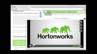 Hadoop Tutorial Introduction to Hortonworks Sandbox [upl. by Ayanat702]