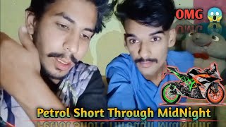 Motorcycle Petrol Short Through Midnight MSBK Vlogs [upl. by Waiter88]