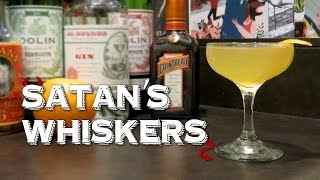 Satans Whiskers  The Classic Gin Vermouth Orange Cocktail Perfect for Halloween [upl. by Emmaline]