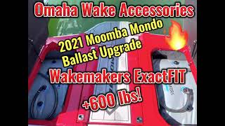 Wakemakers 2021 Moomba Mondo ExactFIT ballast upgrade  huge waves from a 20ft boat [upl. by Onabru]