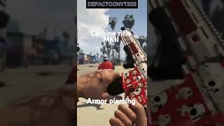 Carbine rifle with armor piercing rounds MKII weapons  GTA 5 Online [upl. by Hyacinth]