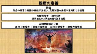 躁病の病態及び特徴に関する知識！？ ～No 83 理学療法士国家試験対策 シリーズ～ [upl. by Nibram567]