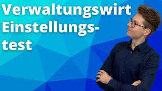 Verwaltungswirt Einstellungstest  Eignungstest Mittlerer Dienst üben mit dem Plakos Onlinetrainer [upl. by Ennairak]