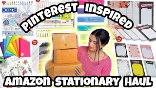 CUTE STATIONARY HAUL  AMAZON STATIONARY HAUL  ✨aesthetic stationery✨ From Amazon  HUGE UNBOXING [upl. by Dannon]