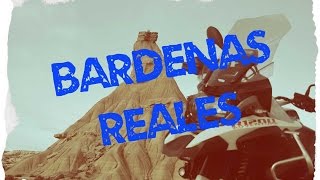 Bardenas Reales en moto [upl. by Onid]