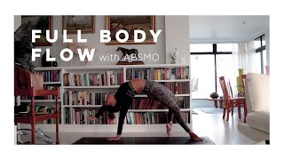 FULL BODY FLOW  30 Minute  yoga practice with ABSMO  2020 [upl. by Maiah]