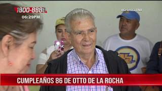 Otto de la Rocha festeja su cumpleaños 86 con mucha alegría [upl. by Paynter]