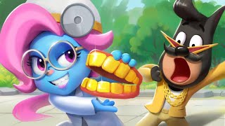 Dentists Are Not Scary  Good Habits for Kids  Kids Cartoon  Sheriff Labrador  BabyBus [upl. by Valer]