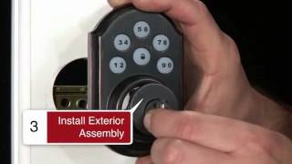 How To Install Kwikset ZWave Deadbolt  Link Interactive [upl. by Muscolo]