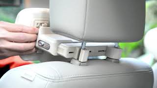 BULUBY Car Headrest Pillow Installation [upl. by Columbyne]