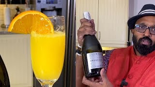 How to make Best Mimosa Recipe  1 minute Cocktail Recipes  Headless Chicken [upl. by Harrell]