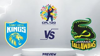 CPL live match today Jamaica Tallawahs vs Saint Lucia kings [upl. by Ibot812]