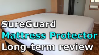 SureGuard Mattress Protector Long term review  100 waterproof [upl. by Nyrac24]