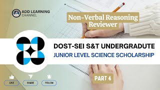 DOST Scholarship Examination Reviewer  NonVerbal Reasoning  Part 4 [upl. by Imim]