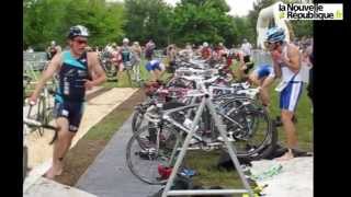 Triathlon  championnats de France jeunes à Châteauroux [upl. by Eylrahc]