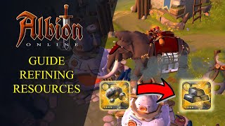 Albion online 🔥 MAKING MONEY ON RESOURCE RECRAFTING  A GUIDE FOR BEGGINERS🔥 [upl. by Aleehs]