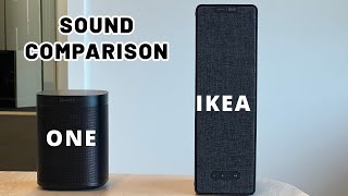 Sonos One vs Cheap IKEA Symfonisk 𝐖𝐡𝐢𝐜𝐡 𝐬𝐨𝐮𝐧𝐝𝐬 𝐛𝐞𝐭𝐭𝐞𝐫 [upl. by Enicul979]