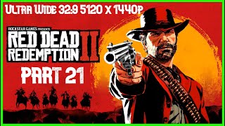 Robbing a Riverboat  Red Dead Redemption 2 Part 21 Ultrawide Playthrough Unedited 329 [upl. by Sheila]