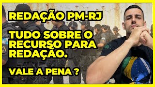 RECURSO REDAÇÃO PMRJ PODE BAIXAR A NOTA BIZUS OPINIÕES INFORMAÇÕES [upl. by Anol92]