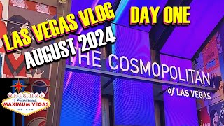 LAS VEGAS VLOG  DAY 1  AUGUST 2024  THE ARRIVAL [upl. by Adeline483]