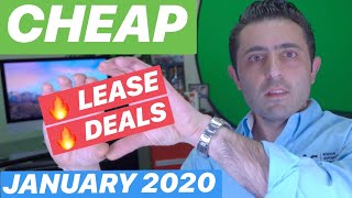 11 BEST Cheap Lease Deals for January 2020 [upl. by Berna919]