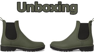 Tamaris Damen Gummistiefel Unboxing Video [upl. by Hallerson]