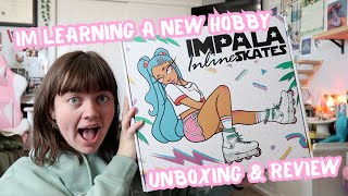 i bought IMPALA ROLLER BLADES vlog  unboxing amp review [upl. by Louis]