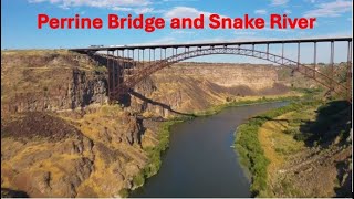 Idaho Twin Falls  Perrine Bridge and Snake river  Đừng Xa Em Đêm Nay [upl. by Aliuqehs66]