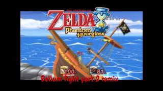 The Legend of Zelda Phantom Hourglass  Ghost Ship Battle [upl. by Isiad351]