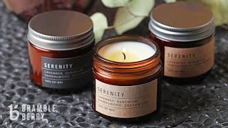 How to Make Serenity Soy Wax Candles  Bramble Berry DIY Kit [upl. by Aivatnwahs]