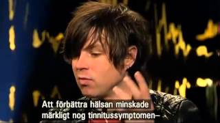 Ryan Adams  Tinnitus and Ménières Disease interview  November 2011 [upl. by Slifka791]