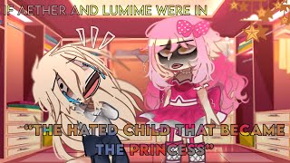 If aether and lumine were in the hated child that became a princess 😰🚶‍♀️  lazy [upl. by Anotal493]