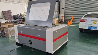 Efficient Laser Engraving amp Cutting Machine Review  100W CO2 700x500mm Engraver Cutter [upl. by Nevak]