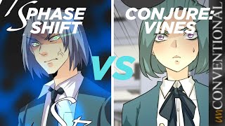 Phase Shift VS ConjureVines Roblox UnConventional [upl. by Evelina]