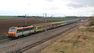 Trains sur la ligne du Bourbonnais en Avril 2015 [upl. by Oni]