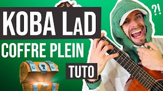 Jouer Coffre Plein Koba laD Cours guitare Tuto  Tab [upl. by Nylhsoj251]