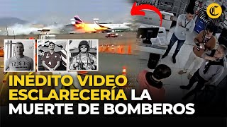 ACCIDENTE EN AEROPUERTO JÓRGE CHÁVEZ el inédito video que comprometería a CORPAC  El Comercio [upl. by Bel719]