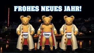 Lustiger Silvester Gruß 🍸 Guten Rutsch ins Neue JahrHappy New Year WhatsApp Video kostenlos 2018 [upl. by Skier212]