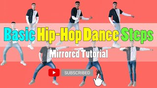 HipHop ║ Aerobics ║Basic HipHop Dance Steps ║ Mirrored Tutorial [upl. by Paderna]