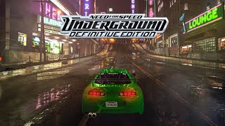 Need for Speed Underground  Definitive Edition  Новый графический мод [upl. by Onitnatsnoc]