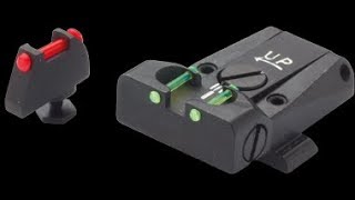 LPA Sights TTF Series Full Set Front and Rear Sights for Glock semiauto pistol [upl. by Okika]