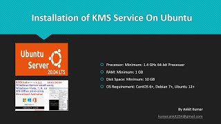 Setup your own KMS server on Ubuntu 2004 to activate Windows and Office [upl. by Gromme394]